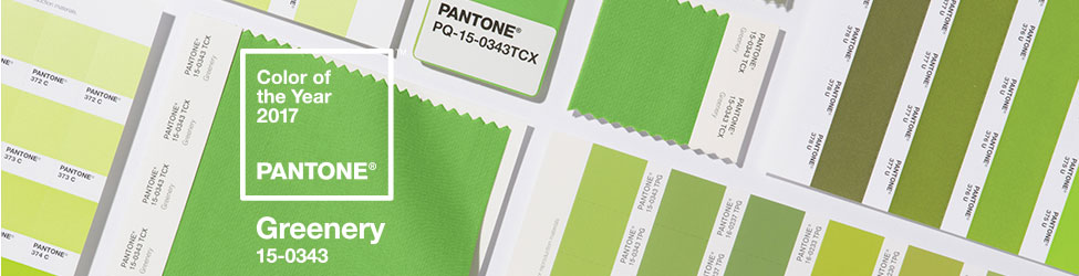 PANTONE COLOR OF THE YEAR 2017 - Greenery 15-0343