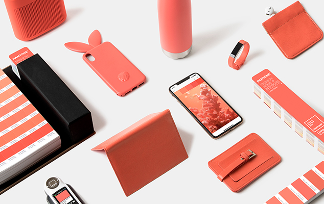 Pantone Color of the Year 2019 Living Coral in Product Design